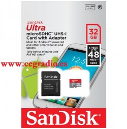 SanDisk 32 GB Ultra microSDHC 10 