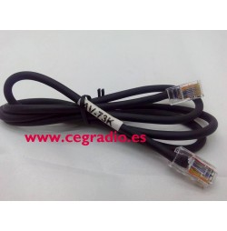 AV-73K Cable RJ45 Microfono PMC-100 Kenwood Vista Horizontal