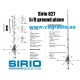Sirio 827 Antena CB 27Mhz Datos Tecnicos