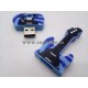 Memoria USB 2.0 Guitarra Azul 8GB Vista Inferior