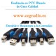 Cable USB Impresora Vention 1.5m 3m Vista Conectores