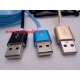 Cable USB Trenzado Nylon Carga Datos 30 Pin iPad 2 3 iPhone 4 4s Vista Trasera