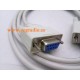 Cable Serie RS232 DB9 9Pin Conectores Hembra 1.5m Vista Lateral