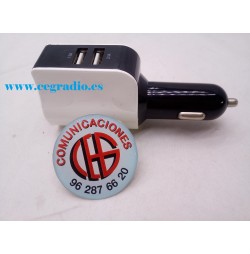 POWSTRO Dual USB 5 V 3.1A Cargador de Coche 