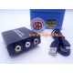 Convertidor de Video Analógico RCA AV CVBS a HDMI HD 1080P