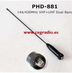 Antena Protec PHD-881 SMA Hembra