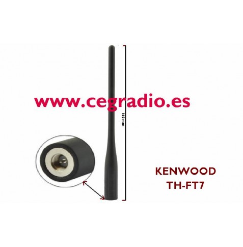 Antena Original Kenwood TH-FT7E SMA Macho VHF UHF