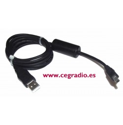 Cable USB Mini USB 8 pines Vista Completa