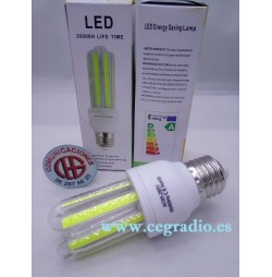 Lámpara LED COB E27 12 W Blanco Puro 