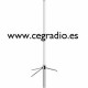 Antena D Original DX-50 VHF UHF Vista Montada