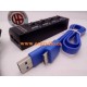 Divisor HUB 4 Puertos USB 3.0 Alta Velocidad 1000 Mbps Vista Horizontal