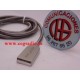 1m Golf Cable USB Metal Aleación Zinc iPhone 5 5S 6 6S 7 8 IPad Vista Frontal Conector USB