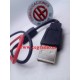 Cable de Prueba USB Macho a Doble Pinza de cocodrilo 