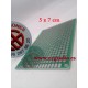 8 x12 cm PCB placa fibra de vidrio doble circuito impreso universal para arduino