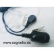 Micro Auricular Jetfon JR-1804 Dynascan Yaesu Vista PTT