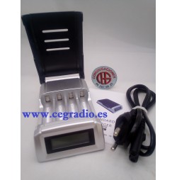 C905W Cargador Universal LCD Inteligente AA/AAA NiCD NiMH