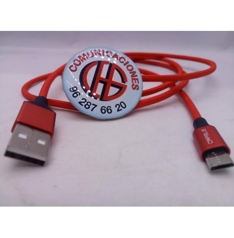 1.20m CAFELE Cable USB Carga Rapida 2A Datos Micro USB Vista Completa