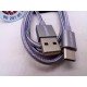 1m Suntaiho Cable USB Tipo C Datos Carga Rapida Vista Frontal
