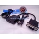 Vention Convertidor VGA-HDMI 1080p Analogico Digital Video Audio Pack Completo