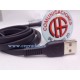 1m Baseus Cable Carga Datos Micro USB Type-C Samsung iPhone X, 6, 7, 8 Vista Lateral