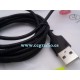 2m Baseus Cable Carga Datos Reversible Micro USB Iluminación LED Xiaomi Samsung Vista Trasera