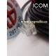 5m Cable Alargo Separacion Cabezal ICOM IC-2820 IC-2820H Vista Conector 4 pin