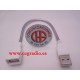 Cable Extensión Flexible Metal USB Macho a USB Hembra Luz LED PC Vista General