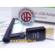EDUP Adaptador USB WiFi 2.4 Ghz 5 Ghz 802.11ac 600 mbps Antena 2dbi Vista Horizontal