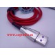 1m Baseus Cable USB Tipo C 5A Carga Rapida QC3.0 Huawei Samsung DooGee Vista Frontal