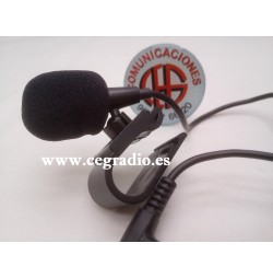 3m Microfono Externo Jack 3.5mm Manos Libres DVD Radio GPS Vista Superior