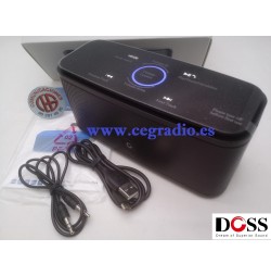 DOSS SoundBox Altavoz Bluetooth Control Tactil 12W Vista General