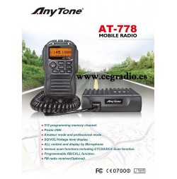 ANYTONE AT-778 Emisora VHF