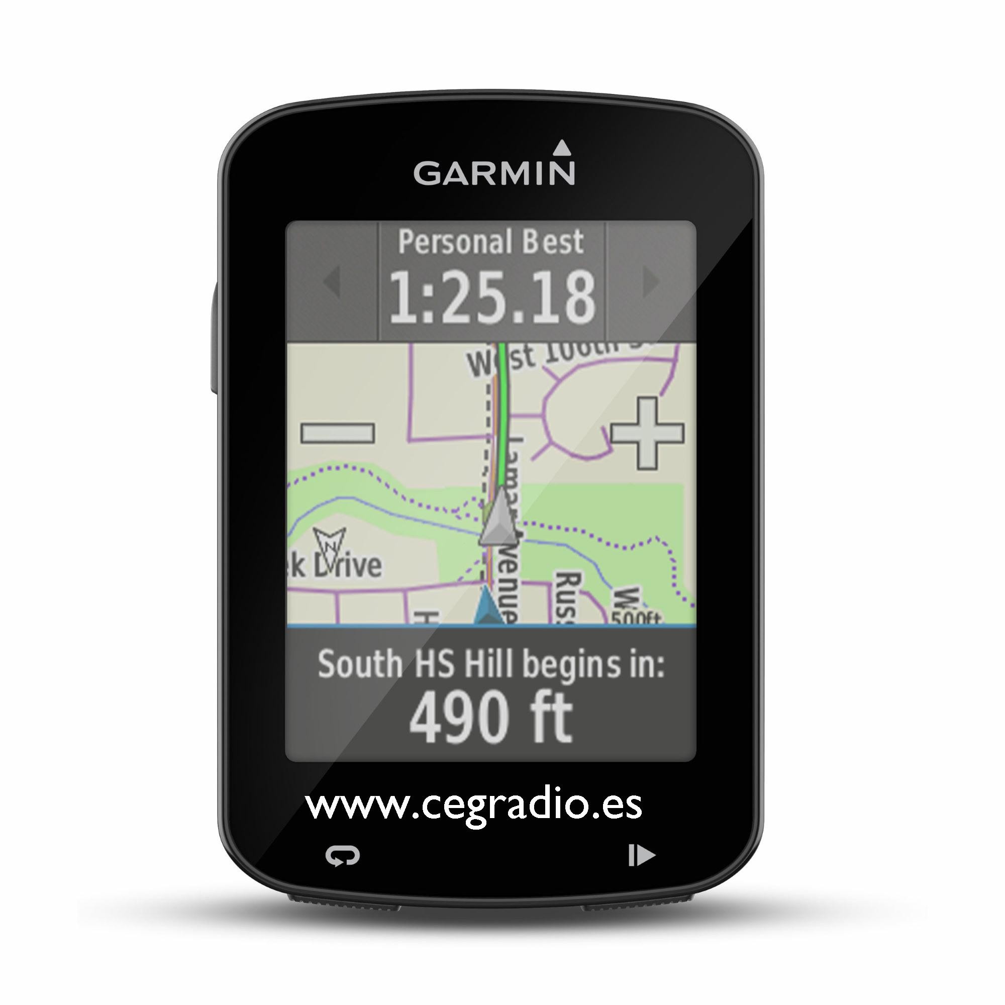 Chimenea personaje Vegetales GPS Garmin edge 820 ciclismo
