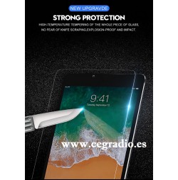 Protector Pantalla Borde Curvado 6D iPad Pro Air 1-2-3 10.5 9.7 Vista Antiarañazos