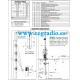 SIRIO TORNADO27 ANTENA BASE CB 27Mhz 5/8 (4 Radiales) Vista Partes Mecanicas