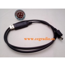 Cable USB De Programacion Para Anytone AT-6666 CRT SS9900 DYNASCAN 10M66 Vista General