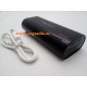 Power Bank 5600mAh Bateria externa para IPHONE Samsung vista lateral