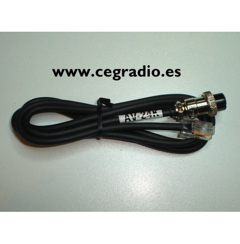 Kenwood Cable AV-24K Para Microfono PRYME PMC-100 AV-508