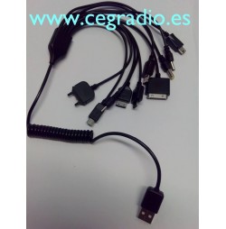 Cable de Carga Universal USB a todos moviles
